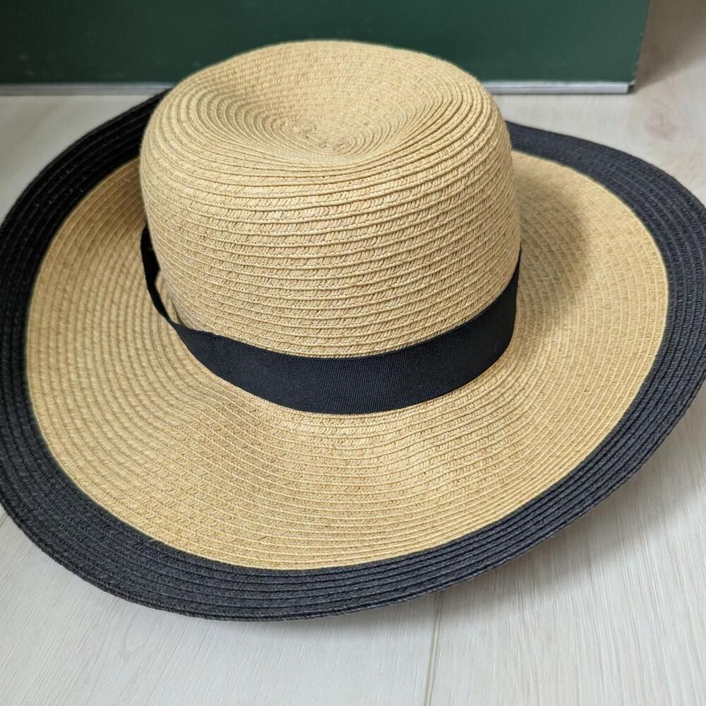 Nine West Women's Sun Hat Woven Festival Spring Summer